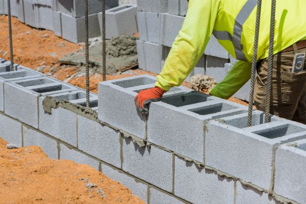 Concrete Blocks Installation in Castle Rock
