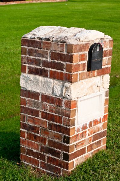 Brick Mailbox Installation in Castle Rock
