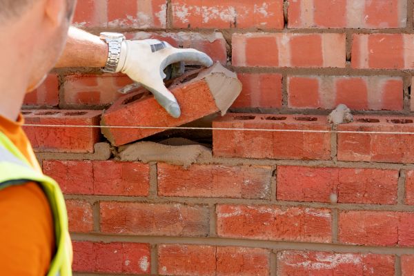 Red Brick Installation in Castle Rock